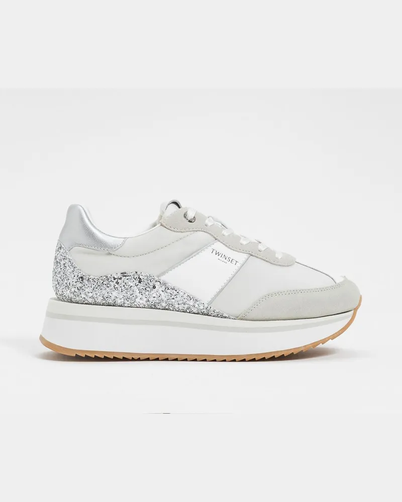 Twin-Set Sneakers damen Weiß