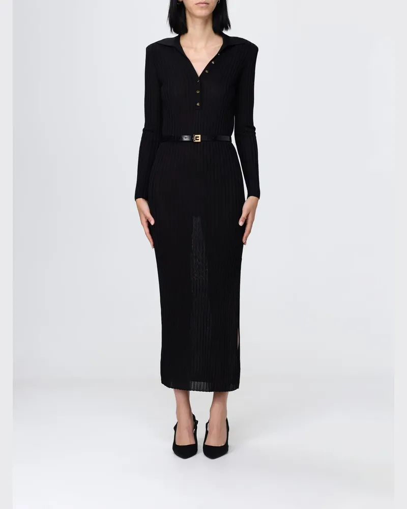Elisabetta Franchi Kleider damen Schwarz