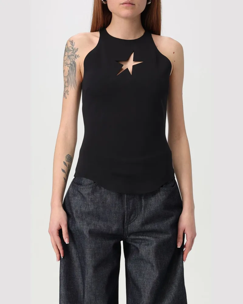 Thierry Mugler Top damen Schwarz