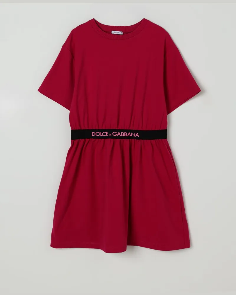 Dolce & Gabbana Kleid kinder Dolce & Gabbana Fuchsia