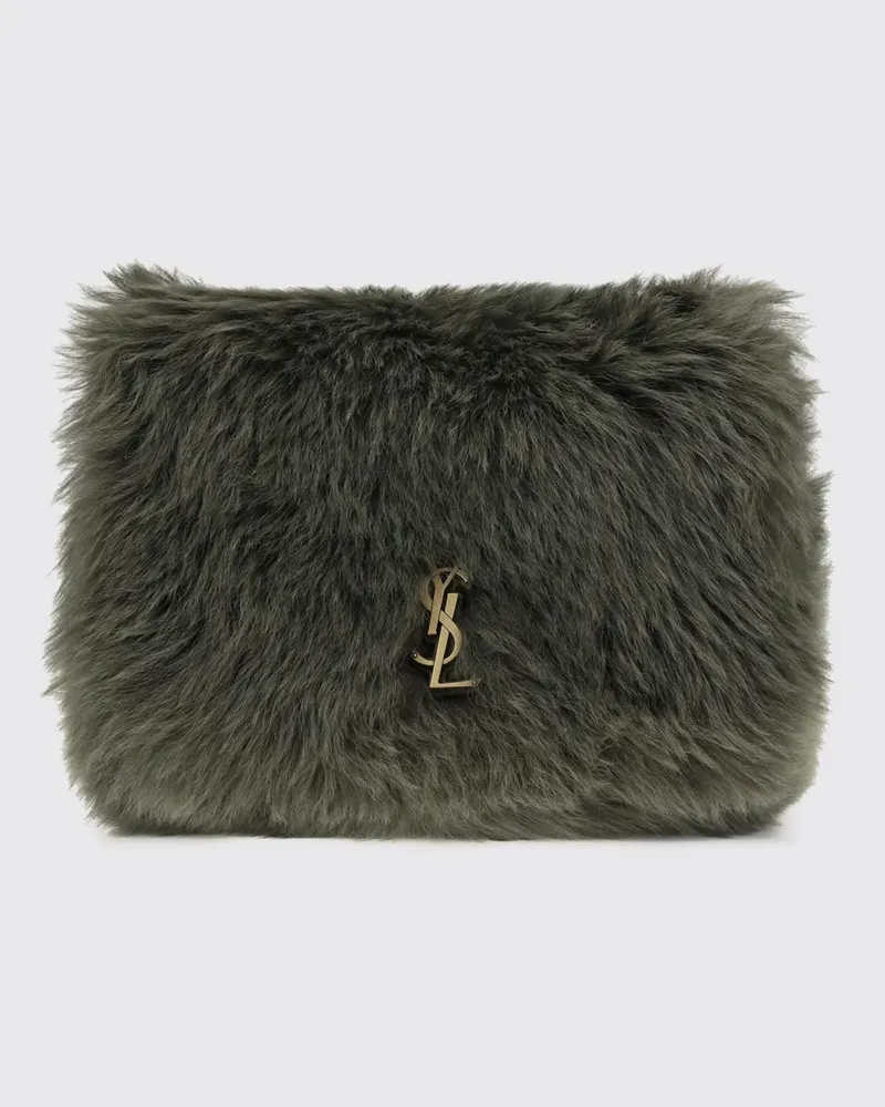 Saint Laurent Schultertasche damen Olive