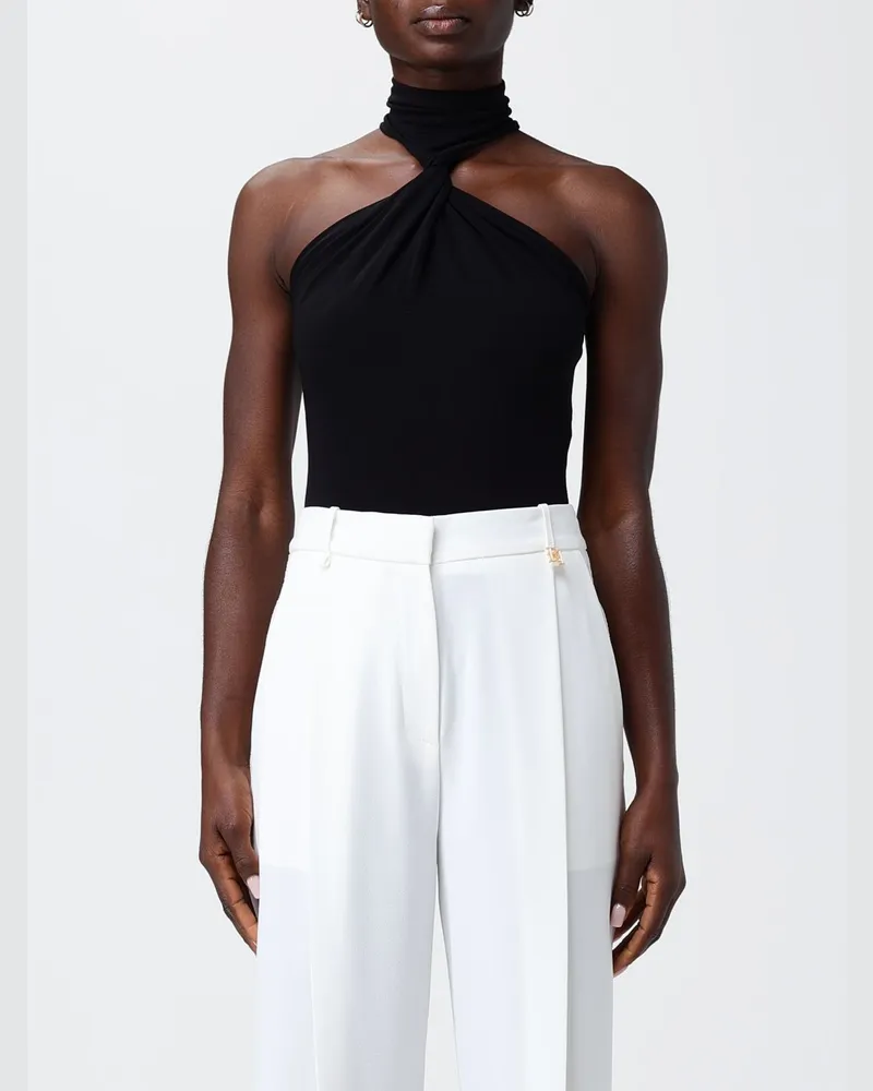 Elisabetta Franchi Top damen Schwarz