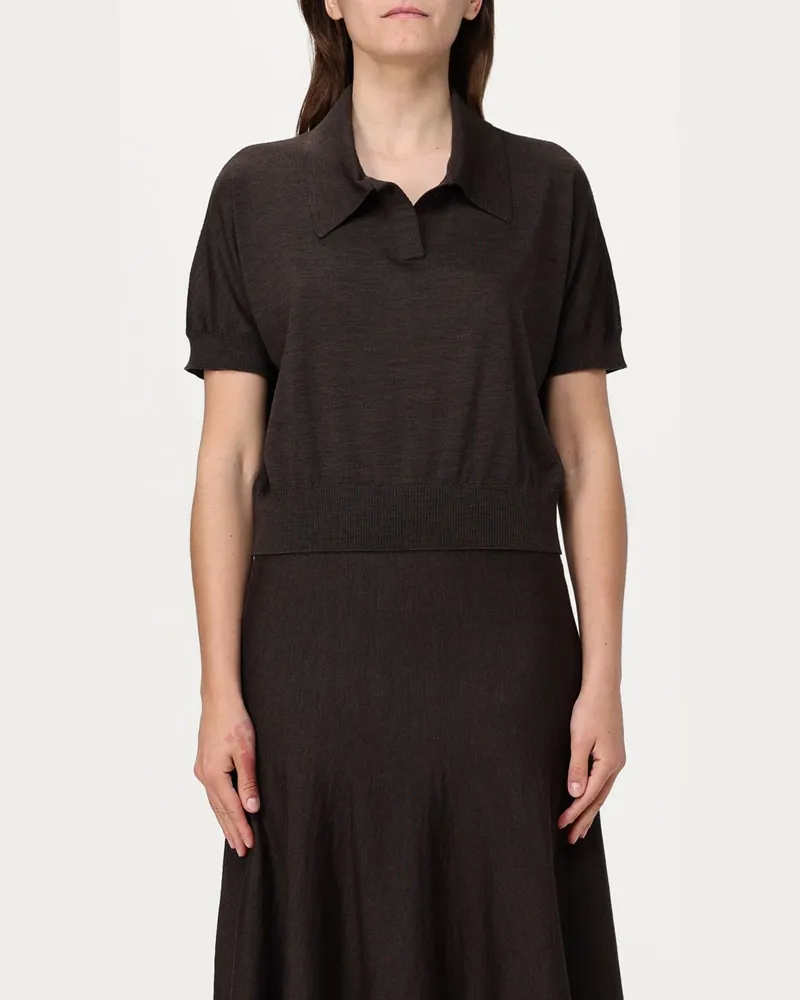 KHAITE Top damen Braun