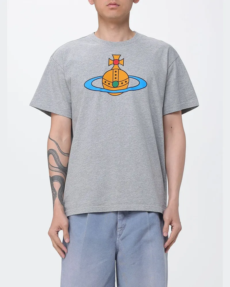 Vivienne Westwood T-shirt herren Grau