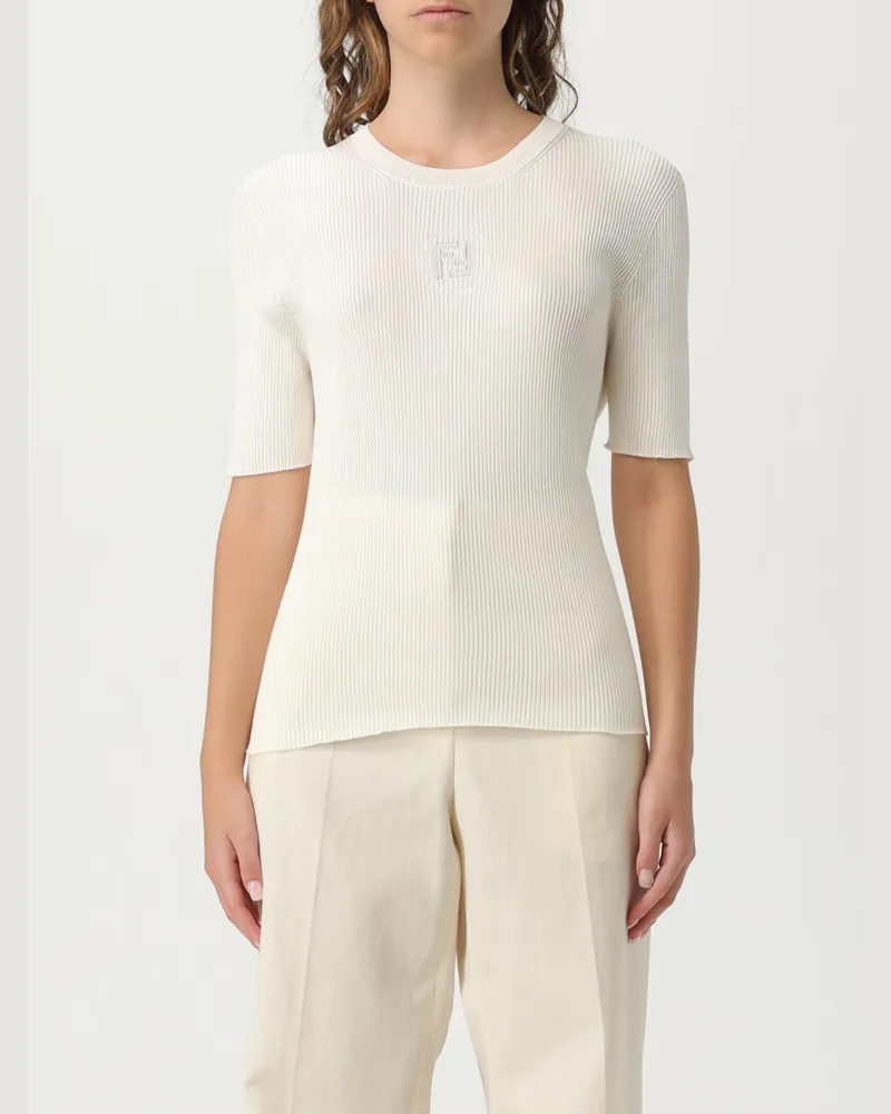 Fendi T-shirt damen Weiß