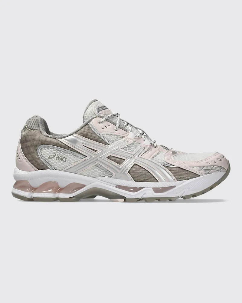 Asics Low-Top-Sneakers Gel-Nimbus 10.1 aus Kunstleder und Mesh mit GEL-Technologie Weiß