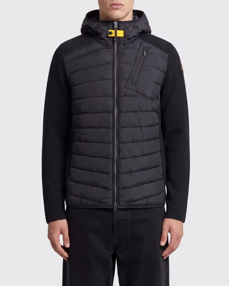 Parajumpers Nolan Gesteppte Nylon-Daunenjacke mit Kapuze und Füllung Schwarz