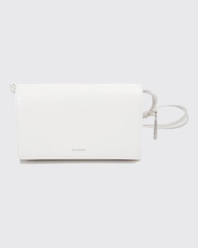 Jil Sander Schultertasche damen Weiß