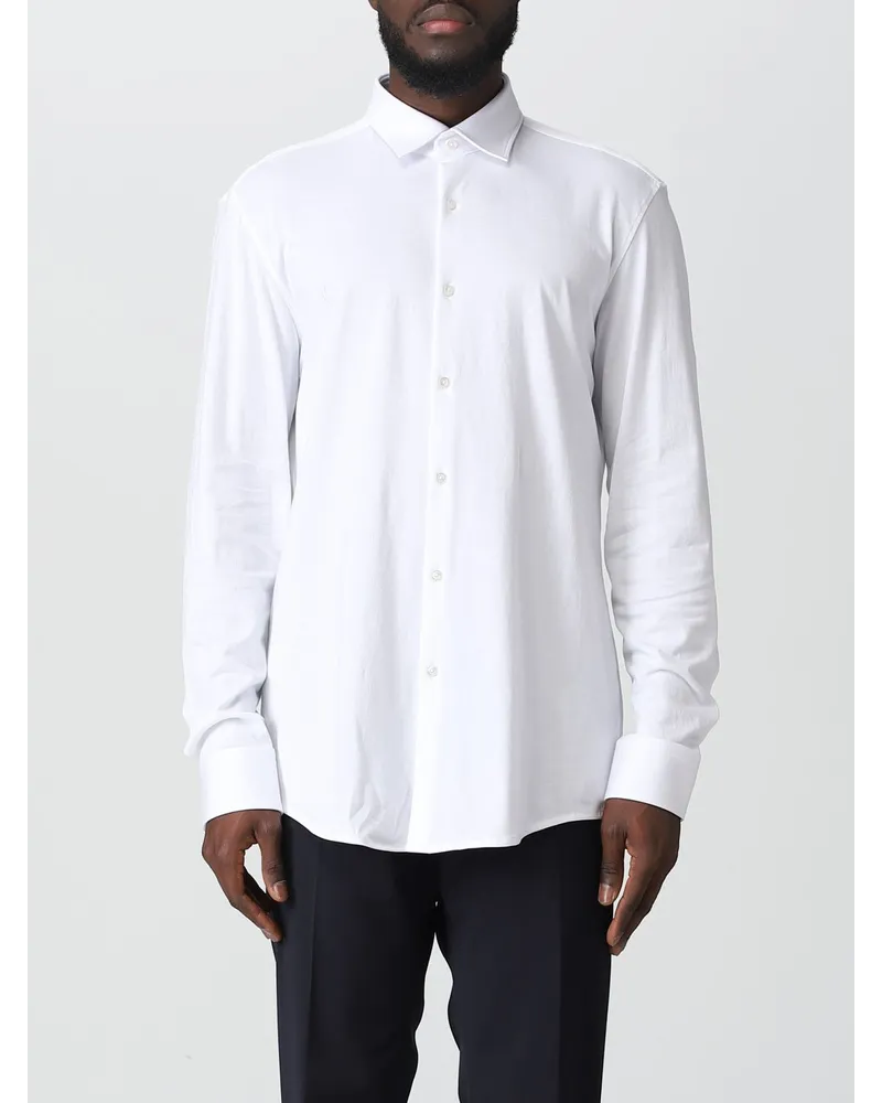 HUGO BOSS Hemd herren Weiß