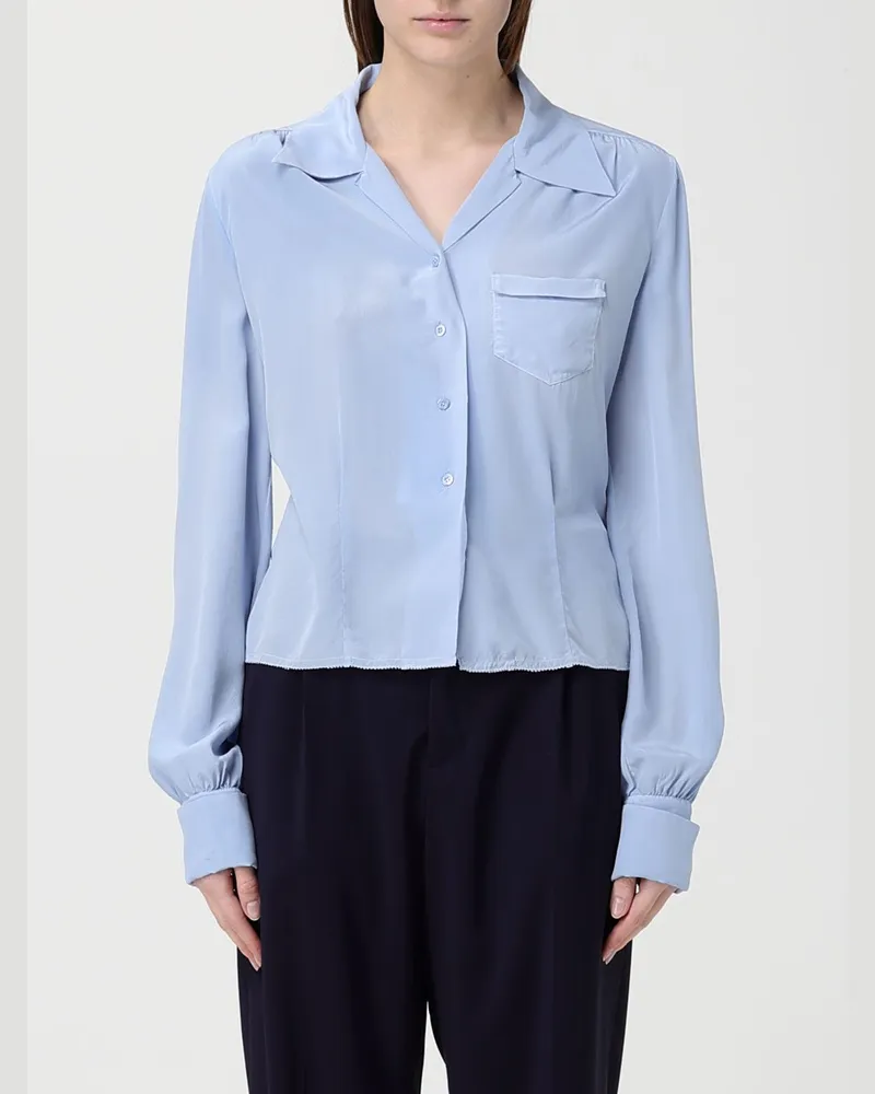 Maison Margiela Hemdbluse damen Blau