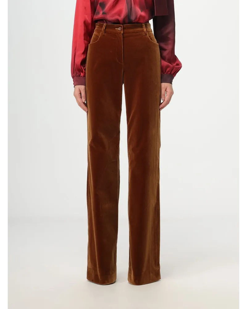Alberta Ferretti Hose damen Braun