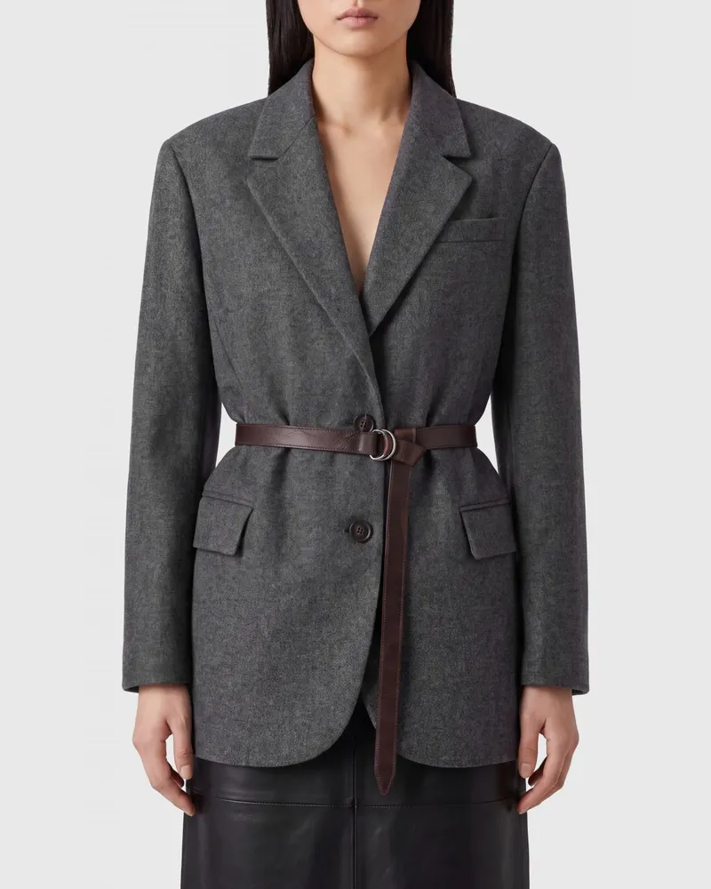 Brunello Cucinelli Jacke damen Grau