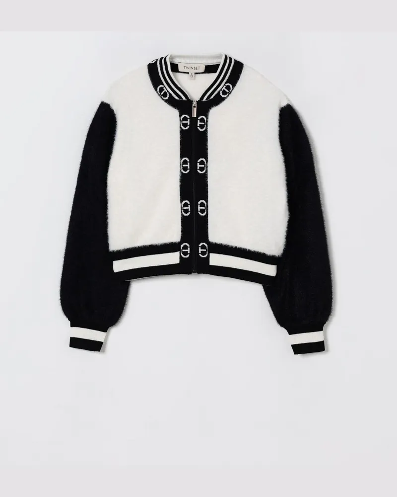 Twin-Set Jacke kinder Weiß
