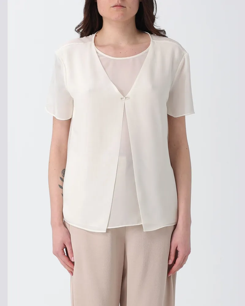 Emporio Armani Top damen Ivory