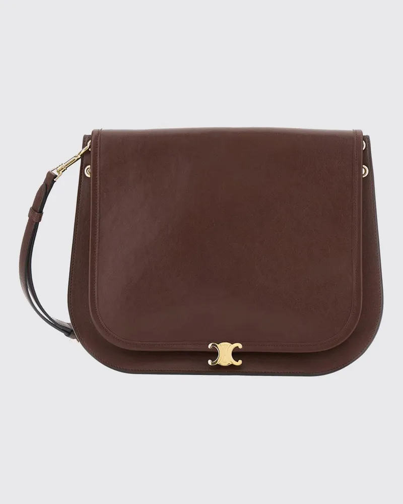 Celine Schultertasche damen Braun