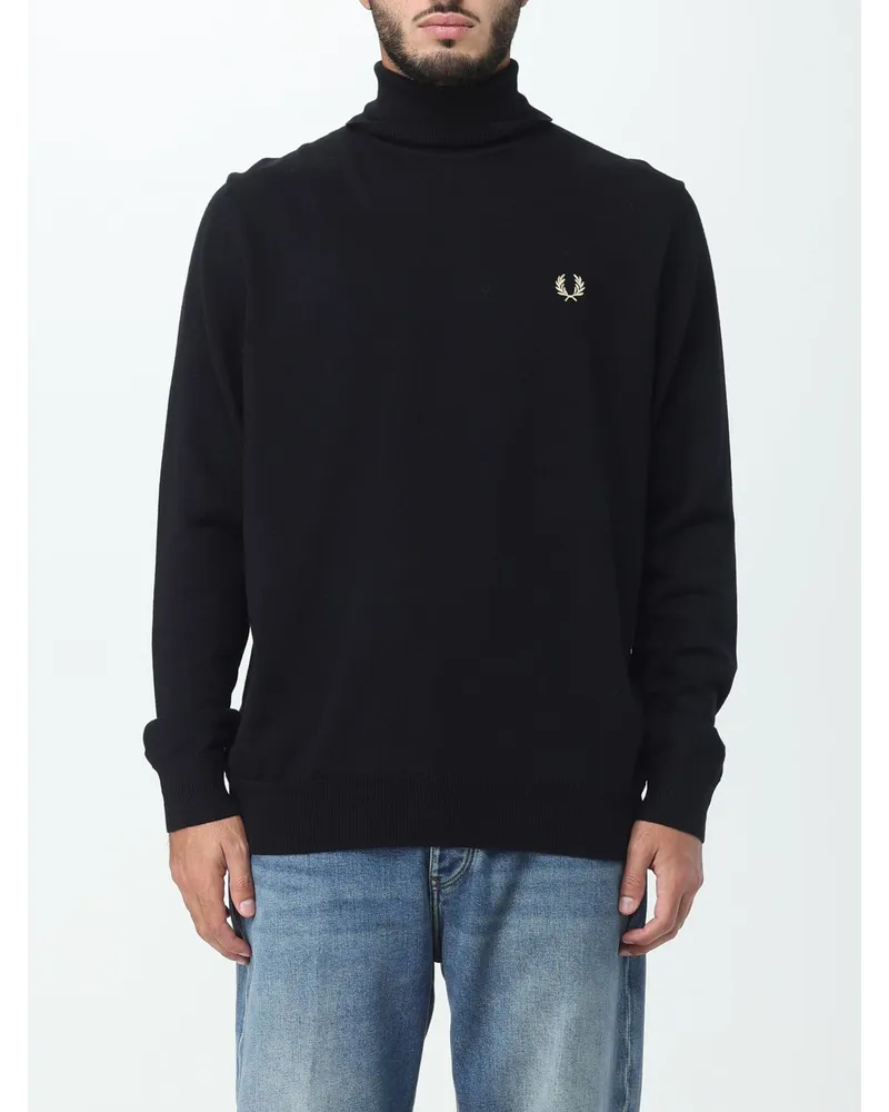 Fred Perry Pullover Schwarz