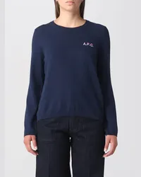 A.P.C. Pullover Blau