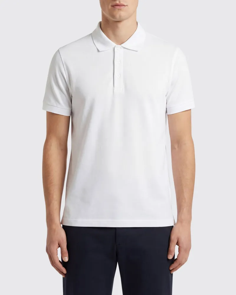 Fay Polo herren Weiß