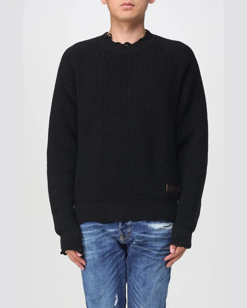 Dsquared2 Pullover herren Schwarz