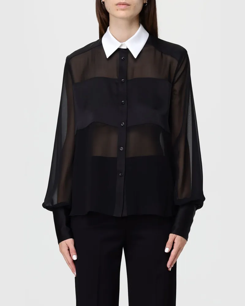 Hanita Hemdbluse damen Schwarz