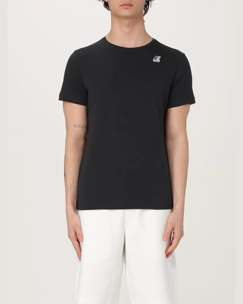 K-Way T-shirt herren Schwarz