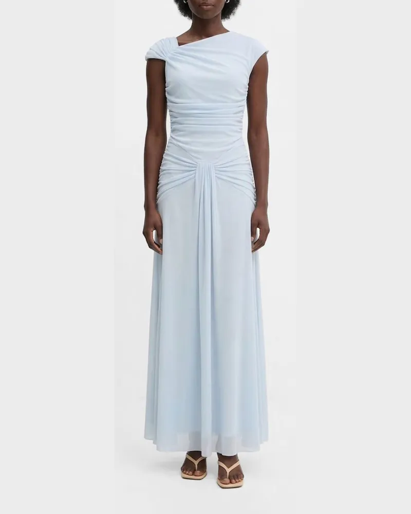 ROTATE Birger Christensen Kleid damen Hellblau