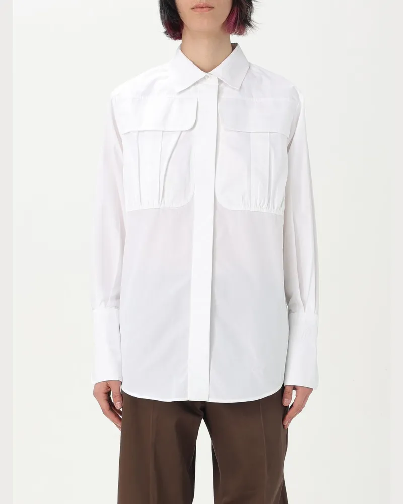 Patou Hemdbluse damen Weiß