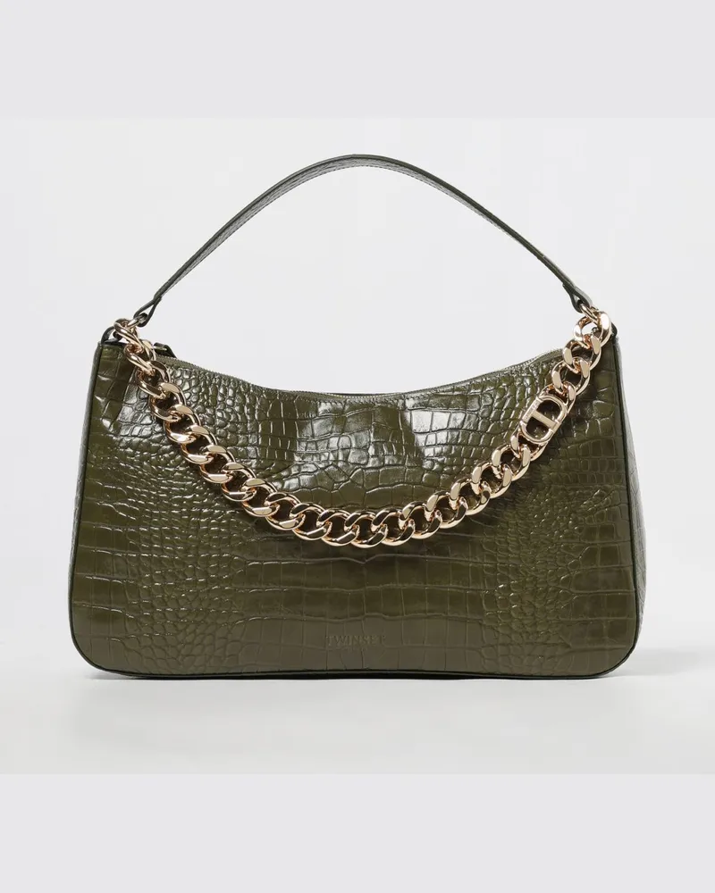 Twin-Set Schultertasche damen Kakao