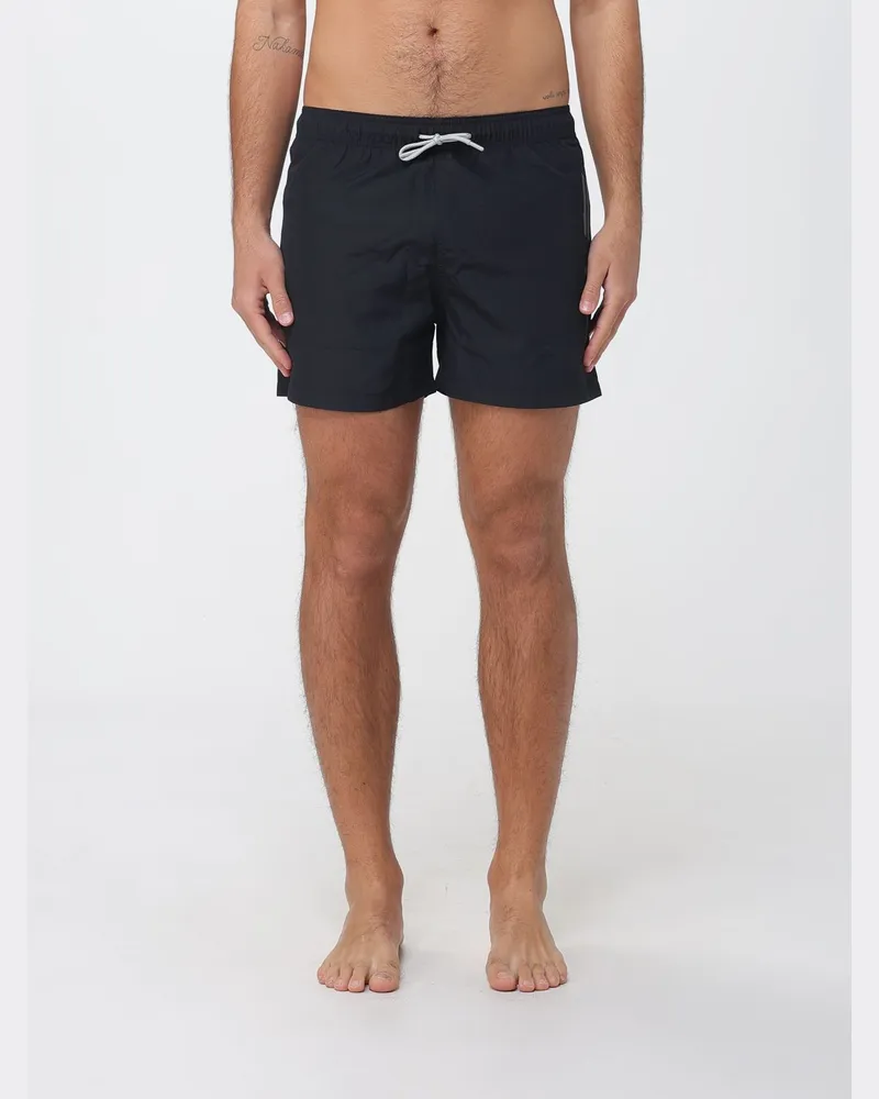 EA7 Badeanzug aus Polyester Schwarz