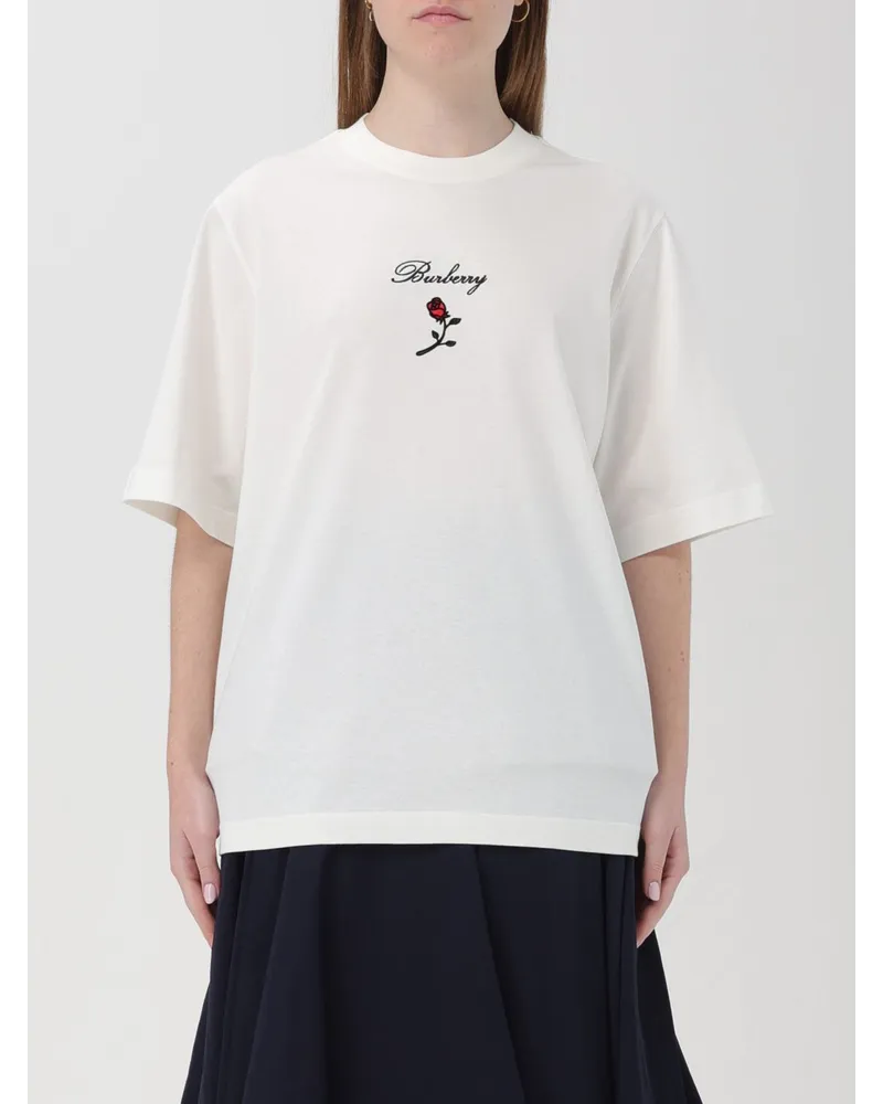 Burberry T-shirt damen Weiß