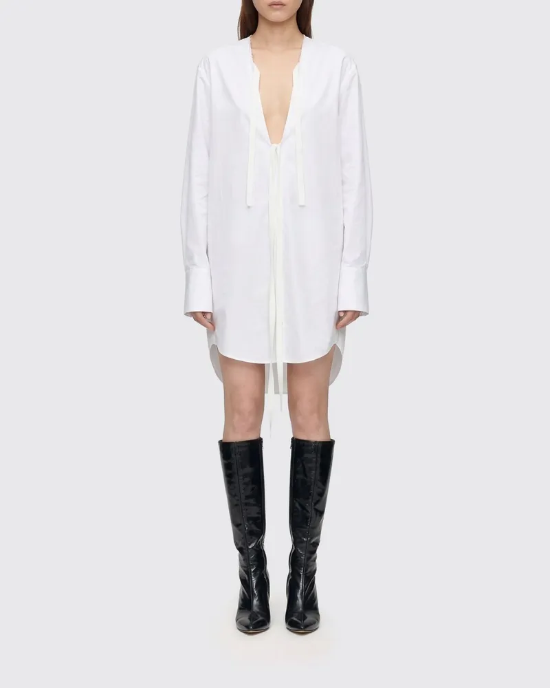 Maison Margiela Kleid damen Weiß