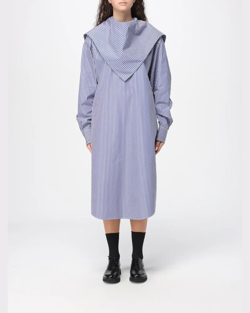 AMI Paris Kleider damen Hellblau