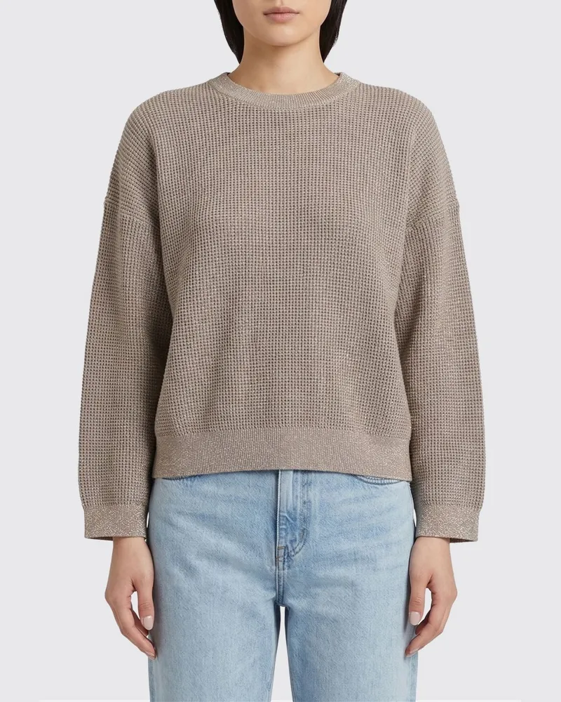 Brunello Cucinelli Pullover damen Wallnuss
