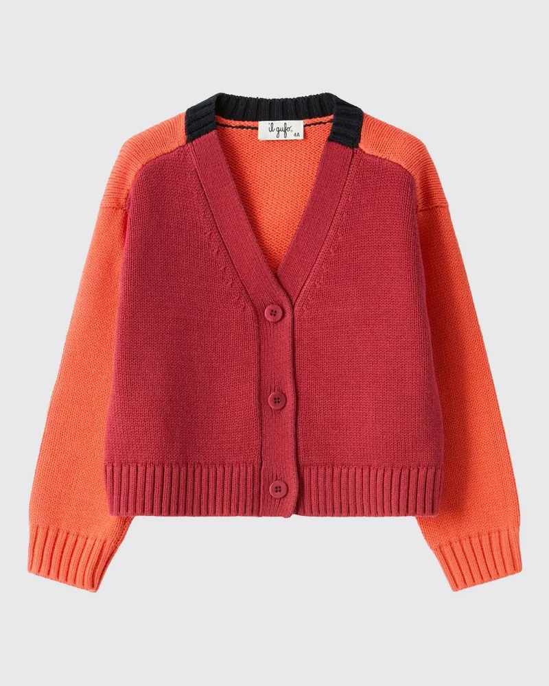 Il Gufo Pullover kinder Burgunderrot