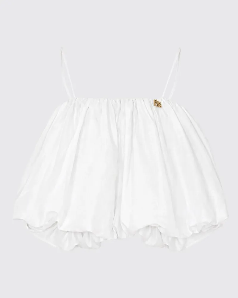 Pinko Crêpe-Top Weiß