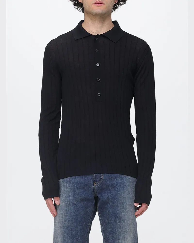 Saint Laurent Polo herren Schwarz