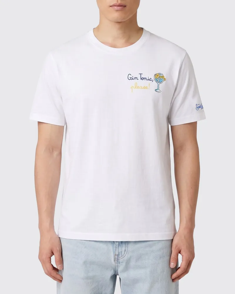 MC2 Saint Barth Baumwoll-Rundhals-T-Shirt Fa02