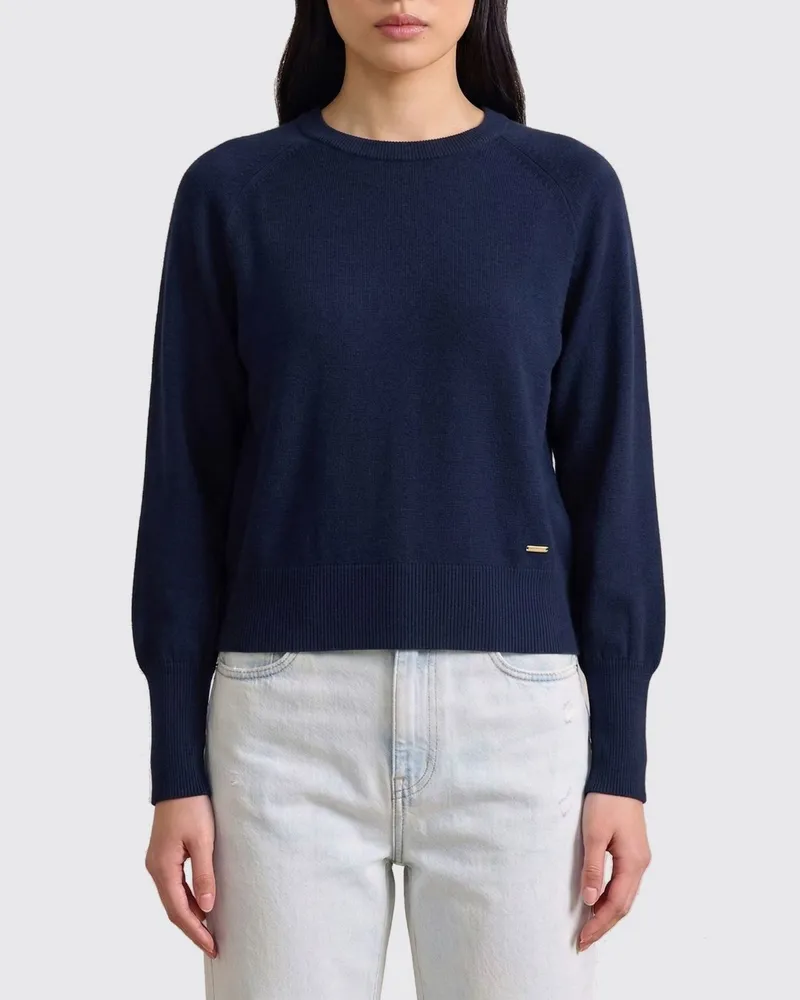 Woolrich Pullover damen Blau