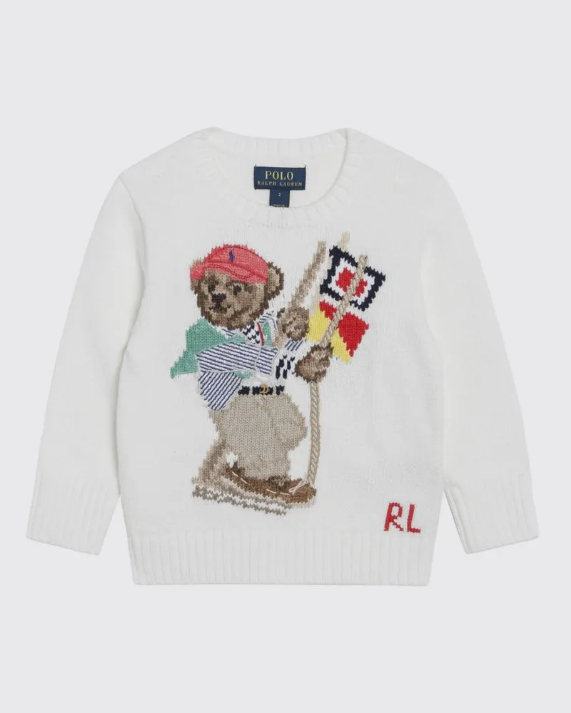 Ralph Lauren Pullover kinder Weiß
