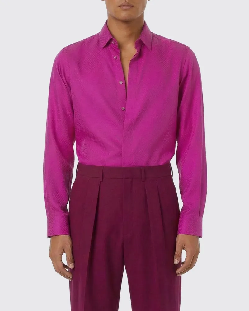 Tom Ford Hemd herren Fuchsia