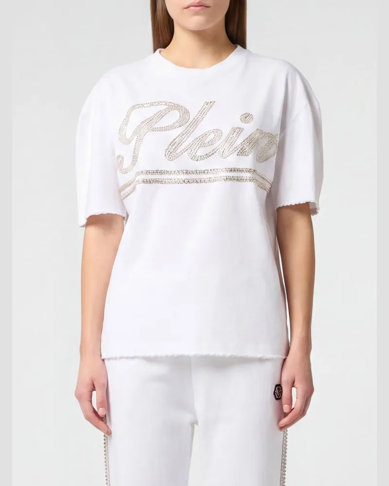 Philipp Plein T-shirt damen Weiß