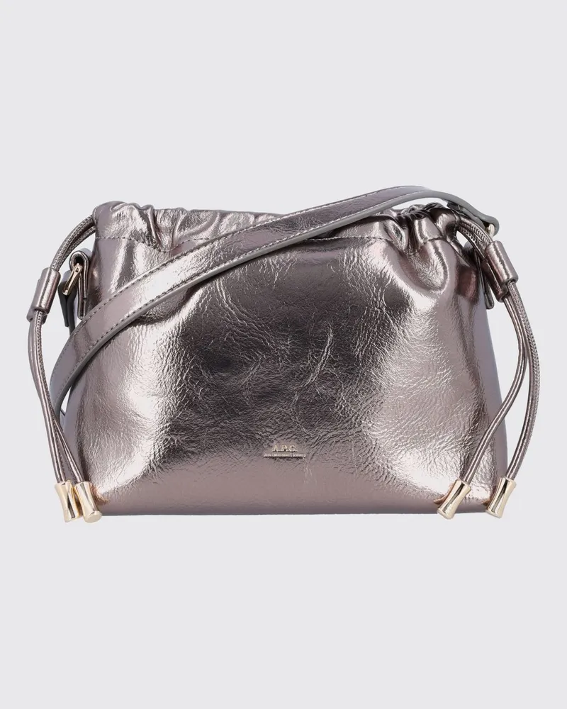 A.P.C. Handtasche damen Silber