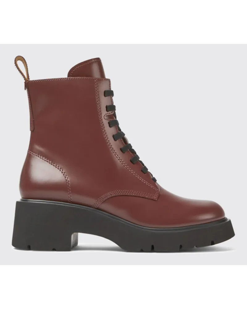 Camper Stiefel damen Burgunderrot