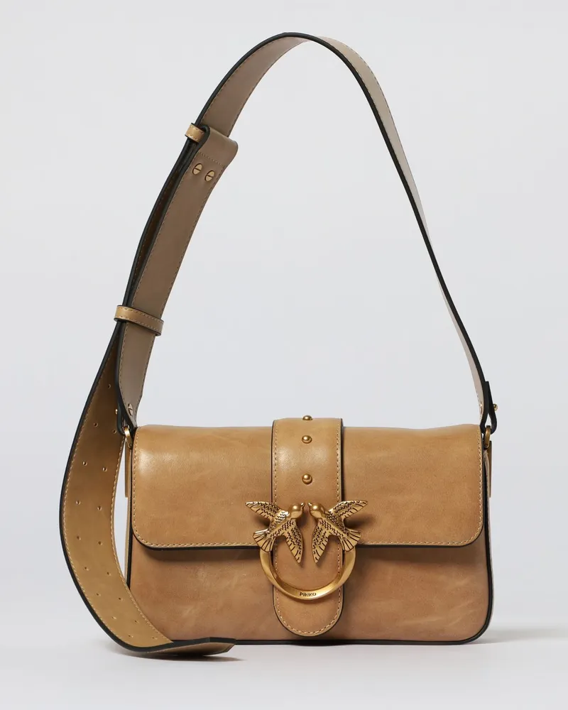 Pinko Umhngetasche damen Beige
