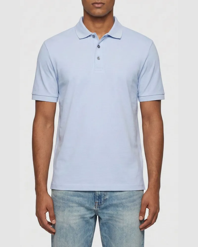 HUGO BOSS Polo herren Blau