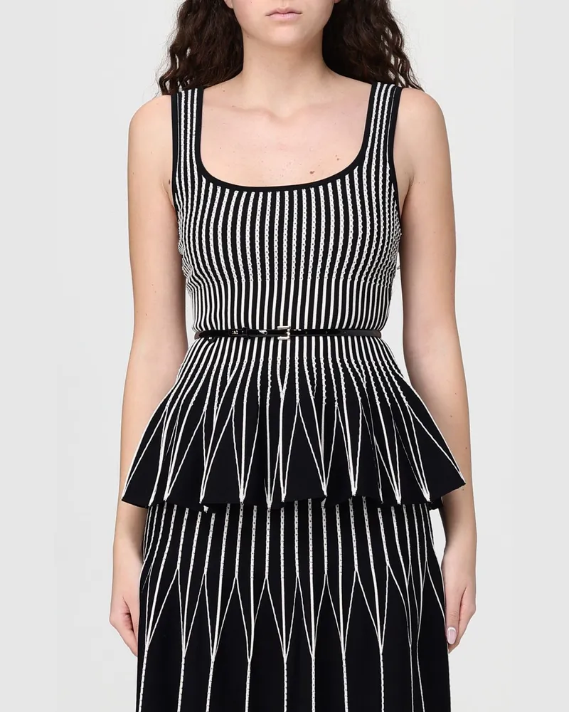 Elisabetta Franchi Top damen Schwarz