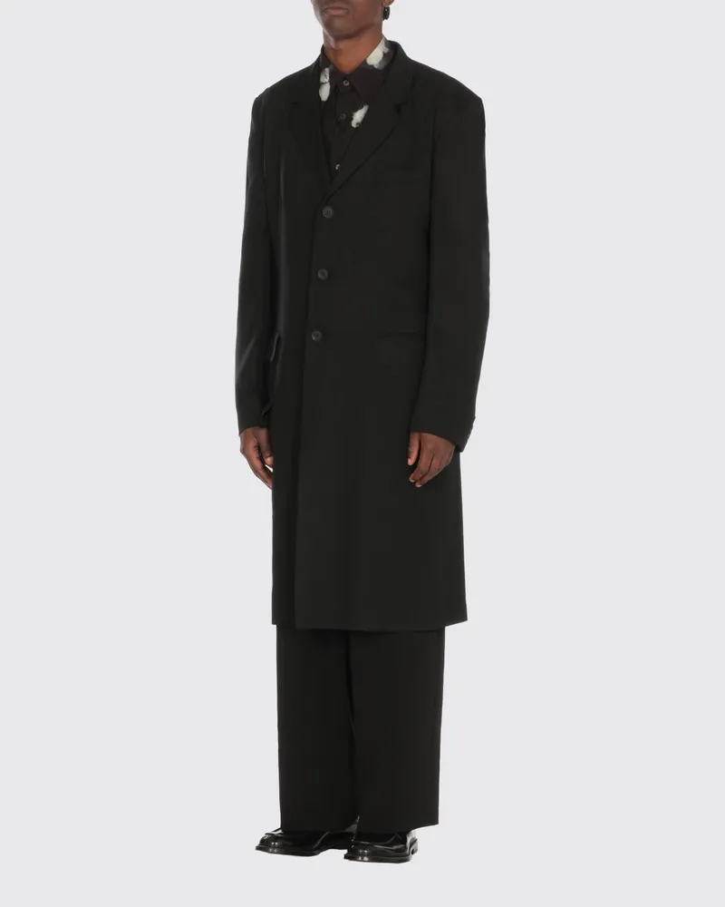 Yohji Yamamoto Mantel herren Schwarz