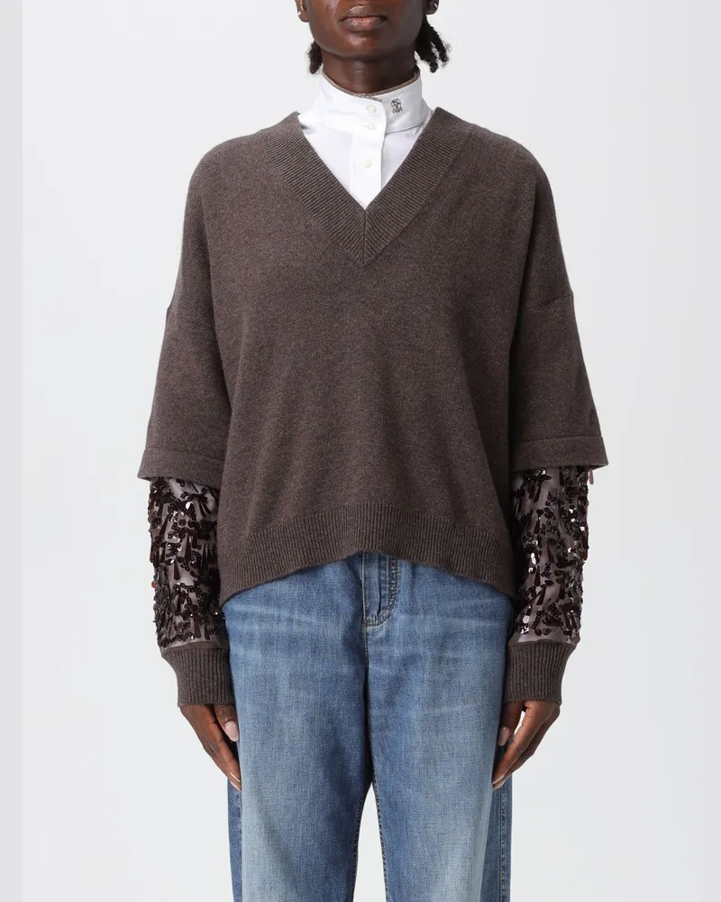 Brunello Cucinelli Pullover damen Dark