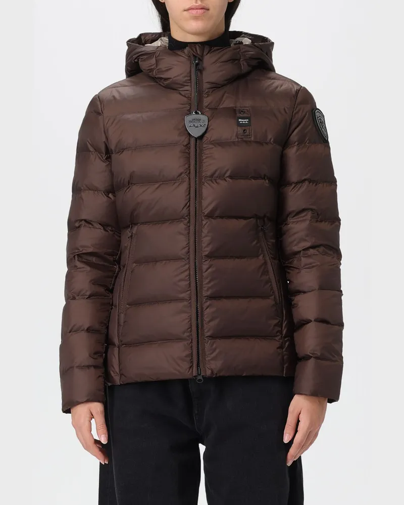 Blauer Jacke damen Dark