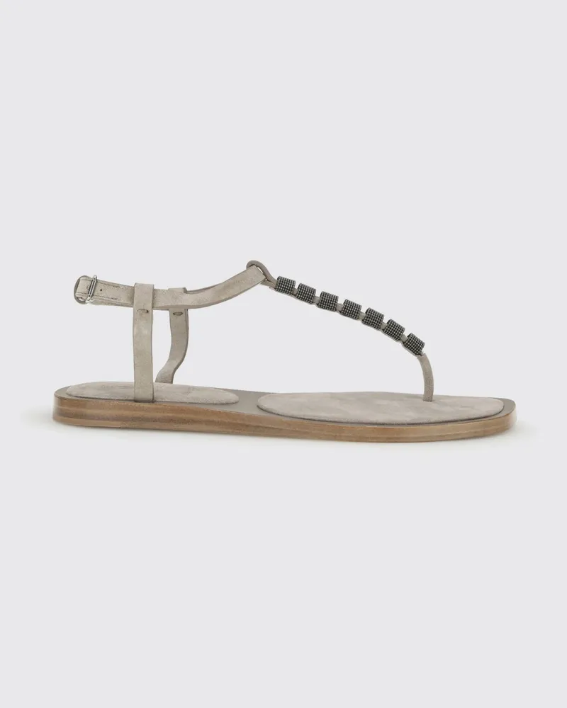 Brunello Cucinelli Sandalen mit absatz damen Ice